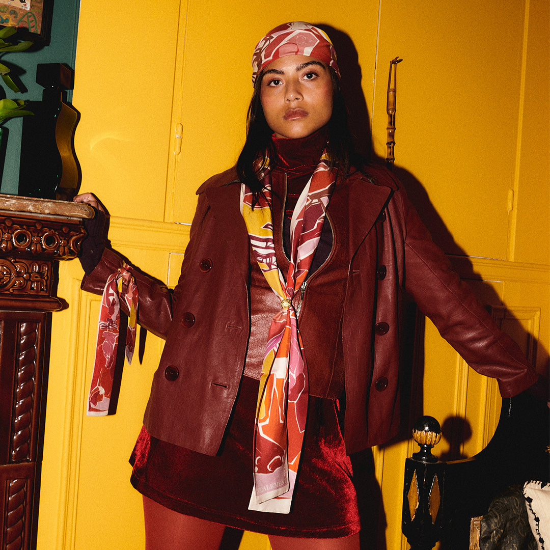 Lavallière Futurismo - Rouge