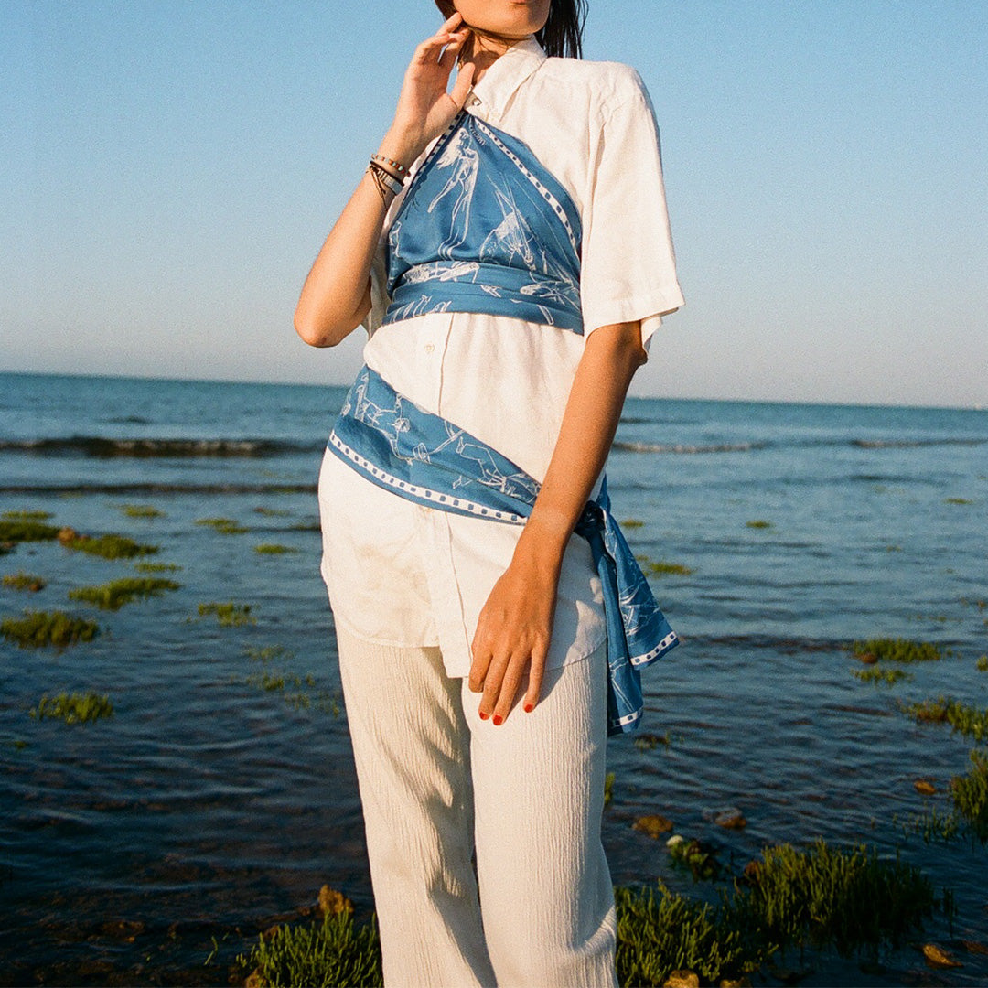 Lavallière PARIS SPORTIF - Bleu vif