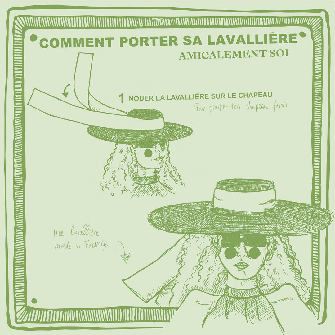 Lavallière POOL PARTY - Menthe à l'eau