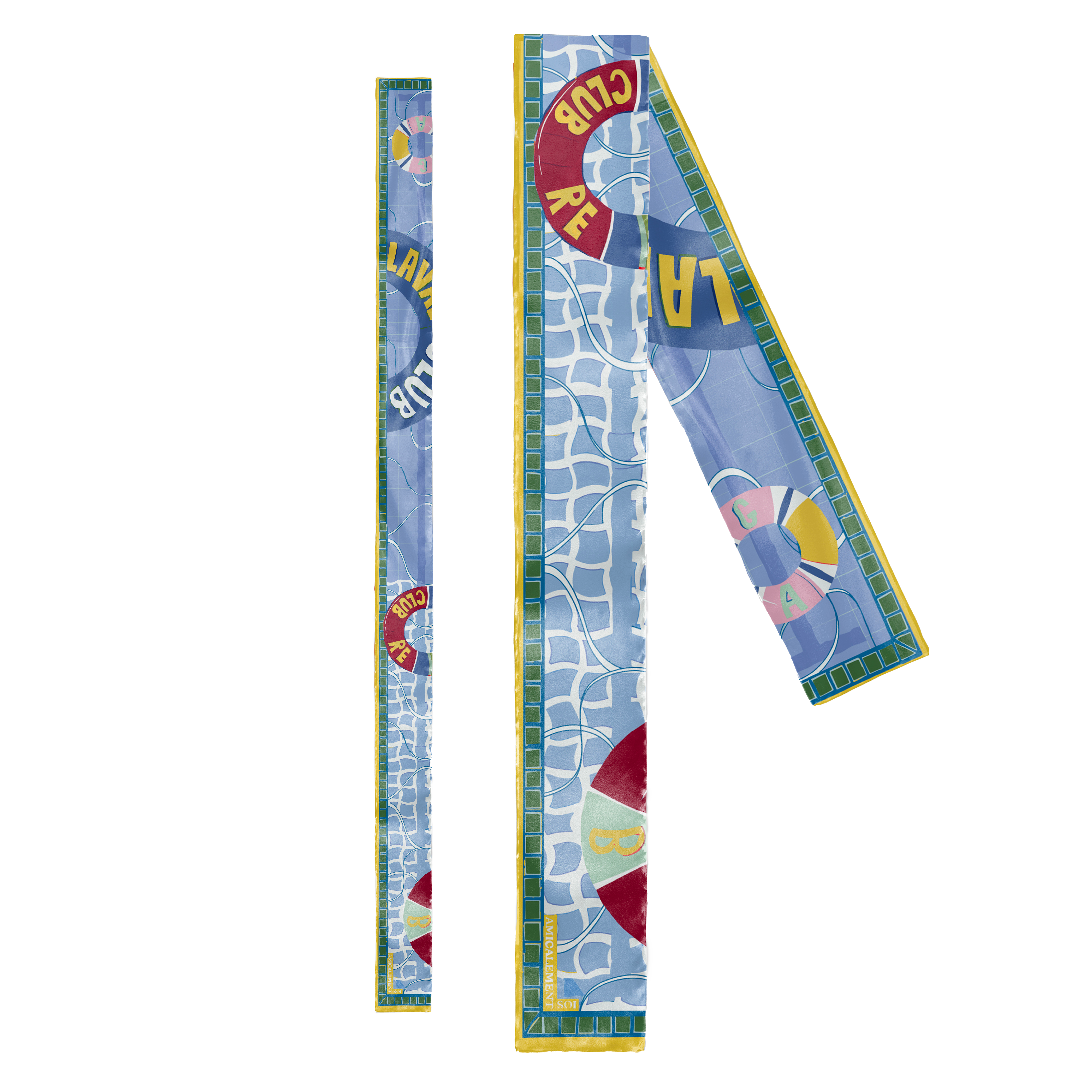 Lavallière POOL PARTY - Menthe à l'eau